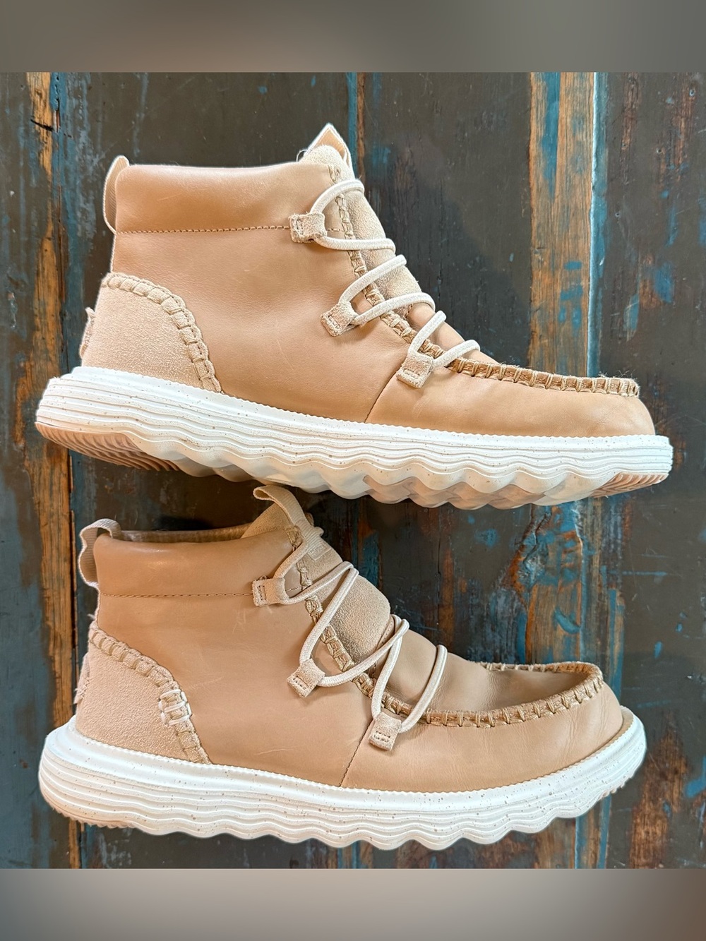 Hey Dude Women's Taupe Ankle Boots Reyes